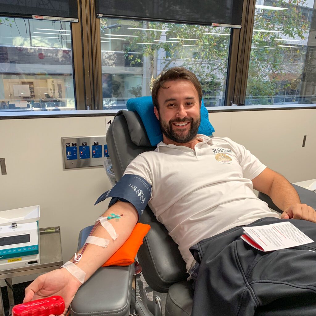 Denis Blood donation